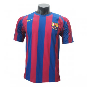 2005-2006 Barcelona Home Retro Jersey Shirt