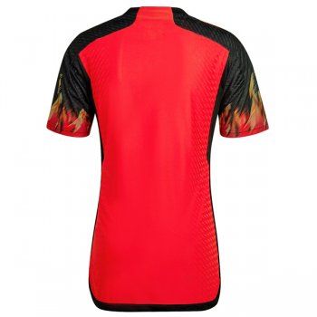 2022 Belgium Home World Cup Authentic Jersey (Player Version)