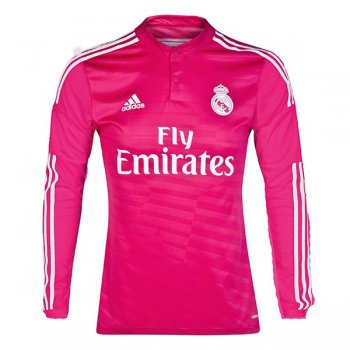 2014-2015 Real Madrid Away Long Sleeve Retro Jersey