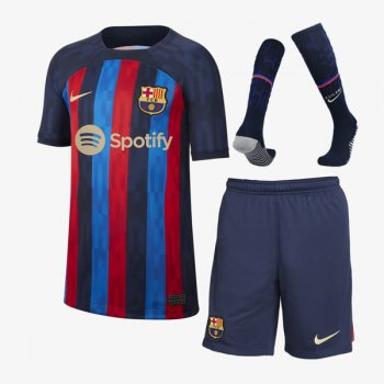 22-23 Barcelona Home Kids Full kit