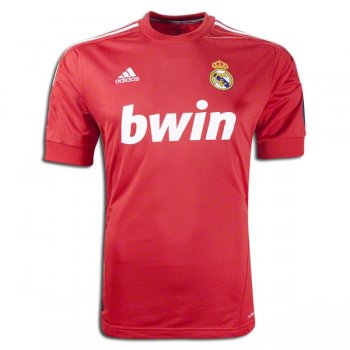 2011-2012 Real Madrid Third Away Red Retro Jersey Shirt