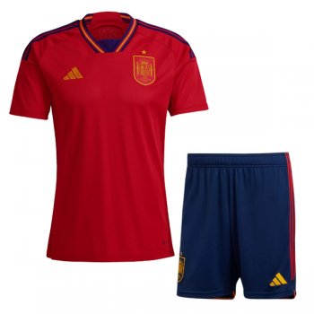 2022 Spain Home World Cup Jersey Men Kit