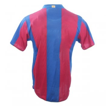 2007-2008 Barcelona Home Red&Blue Retro Jersey Shirt