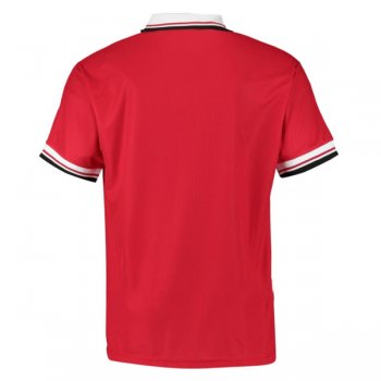1998-1999 Manchester United Home Red Retro Jersey Shirt