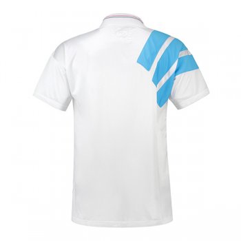 1992-1993 Olympique de Marseille Home White Retro Jersey