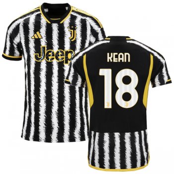 23-24 Juventus Home Jersey KEAN 18 Printing