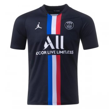 19-20 PSG Fourth Black Soccer Jersey Shirt