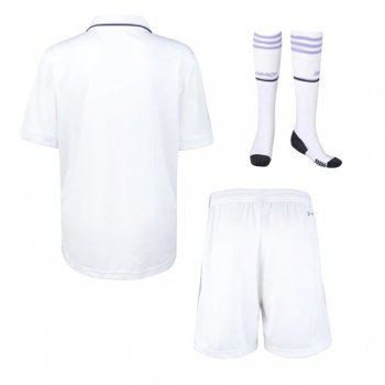 22-23 Real Madrid Home Kids Jersey Full Kit