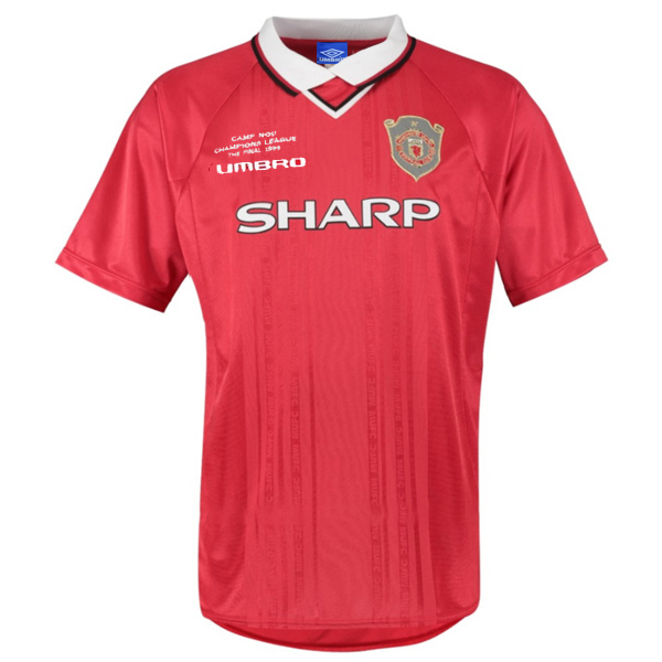1999-2000 Manchester United Champion League Final Retro Jersey