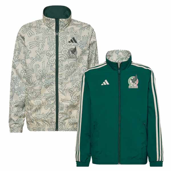 2022 Mexico World Cup Reversible Inside Out Anthem Jacket